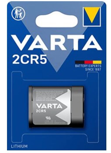 2CR5 / DL245 / KL2CR5 / EL2CR5 Varta batteri  (1 stk)