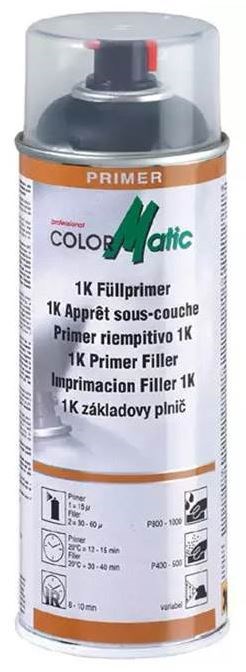 ColorMatic grunder (primer-filler) HG6, Grafitgrå (400ml)