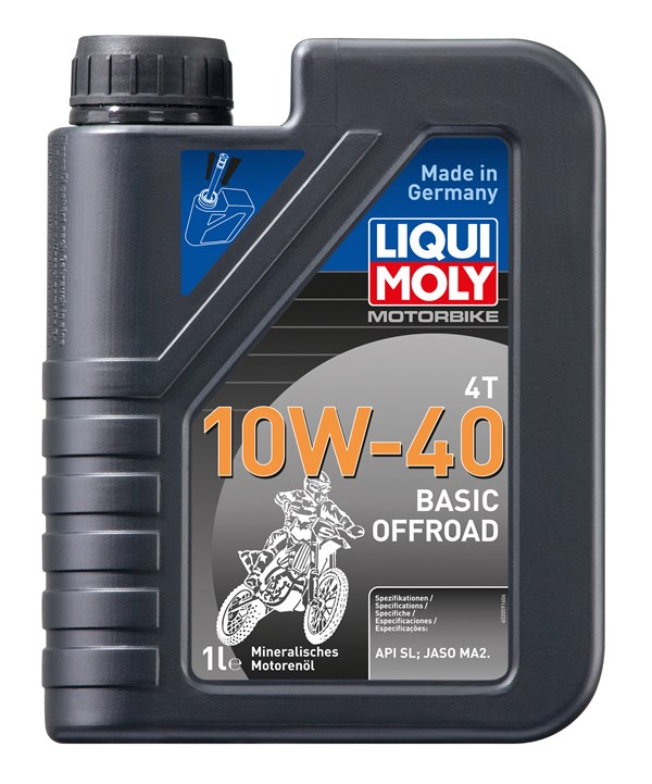 Liqui Moly Motorbike 4T, 10W-40 Basic Offroad (1 liter)