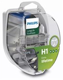 Philips H1 (12258) Longlife EcoVision (2 stk)