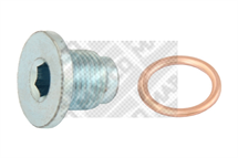 Bundprop Incl. pakning. M16x1,5x17