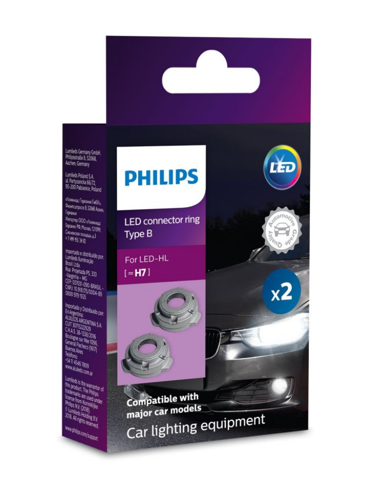 Adapter Bi Led Type B adapter til Philips LED forlygtepærer