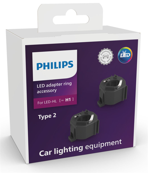 Philips LED Adapter H1 Type 2 (2 stk.)