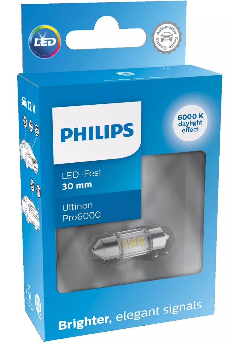 Philips LED Ultinon Pro6000 SI 30mm 6000K