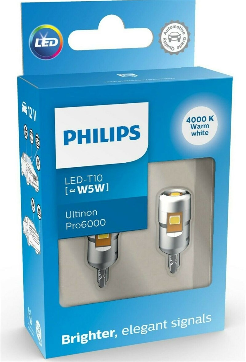 Philips Ultinon PRO6000 SI W5W 4000 LED