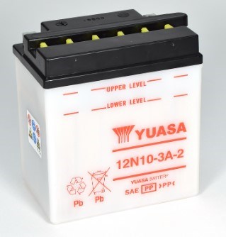 Yuasa Startbatteri 12N10-3A-2 (Uden syre!)