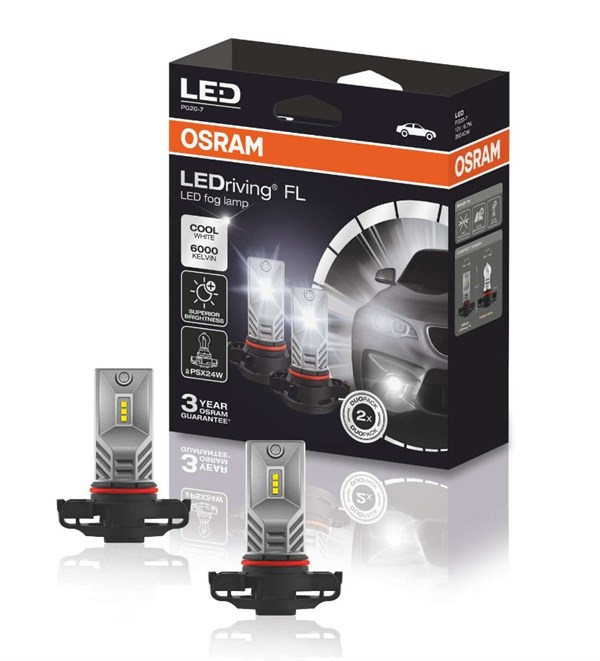 Osram LED PSX24W PG20-7 LEDriving FL (2 stk.)