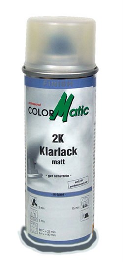 ColorMatic klarlak (2-komponent), Mat (200ml)