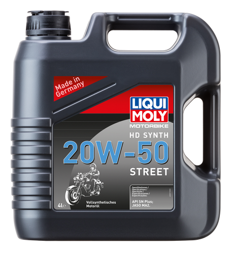 Liqui Moly Motorbike HD Synth, 20W-50 Street (4 liter)