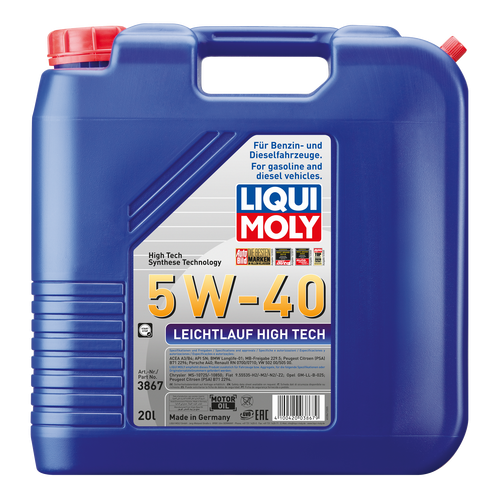 Liqui Moly High Tech - 5W-40 (20 liter)