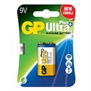 GP Ultra Plus batteri 9 volt - Svanemærket (1 stk.)