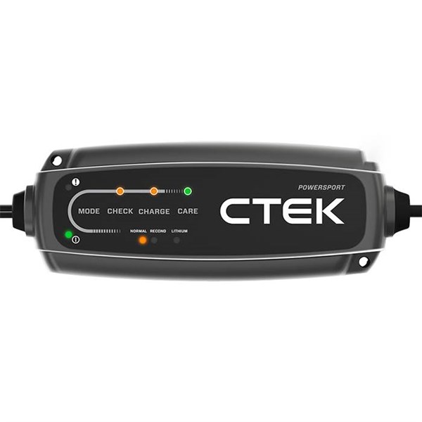 CTEK CT5 Powersport - 12V/2,3A elektronisk lader til Lithium batterier