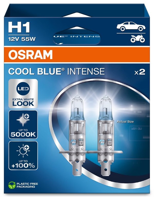 Osram Cool Blue Intense Next Gen H1 (2 stk.)