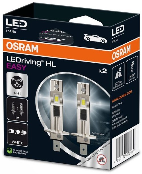 Osram H1 HL EASY LEDriving (2 stk.)