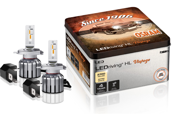 Osram LEDriving HL VINTAGE H4 / H19 / R2 LED (2 stk.)