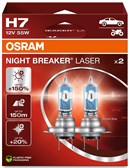 Osram Night Breaker Laser H7 +130% lys (2 stk.)