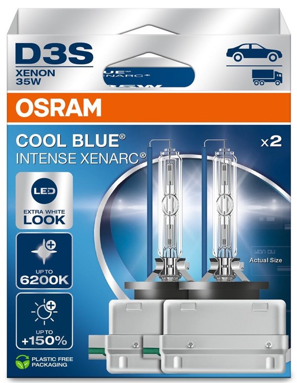Osram Cool Blue Intense Next Gen D3S (2 stk.)
