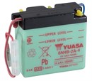 Yuasa 6 Volt Startbatteri 6N4B-2A-4 (Uden syre!)