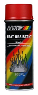 Motip Varmebestandig maling Rød (400ml)