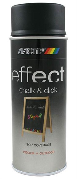 Motip Tavlemaling - Sort (400ml)