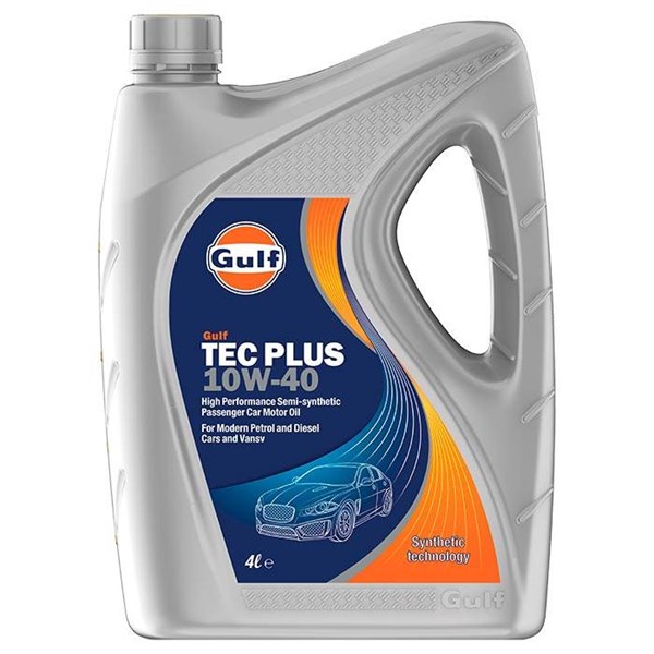 Gulf Tec Plus 10W-40 (4 liter)