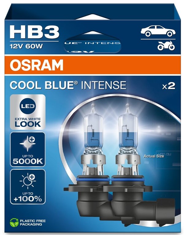 Osram Cool Blue Intense Next Gen HB3 (2 stk.)