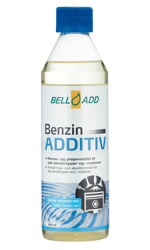 Bell Add Benzin Additiv 500ml flaske. Renser og plejer