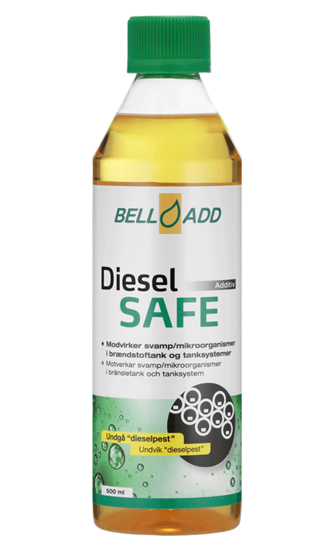 Problemer med dieselpest? - Brug Bell Add Diesel Safe