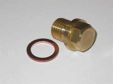 Bundprop Incl. pakning. M12x1,5x12