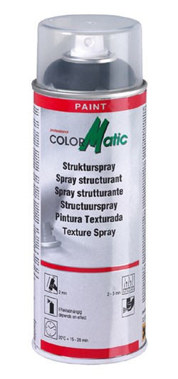 ColorMatic strukturmaling, Sort (400ml)