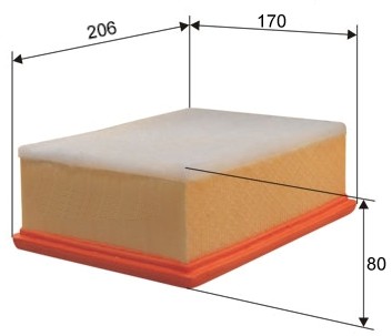 OEM Luftfilter 1444.TF Citroen / Peugeot 