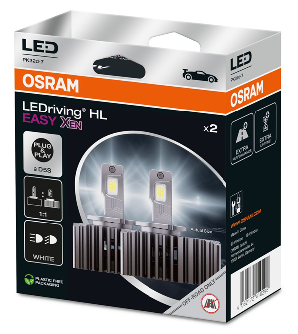 Osram D5S LEDriving HL EASY Xen (2 stk.)