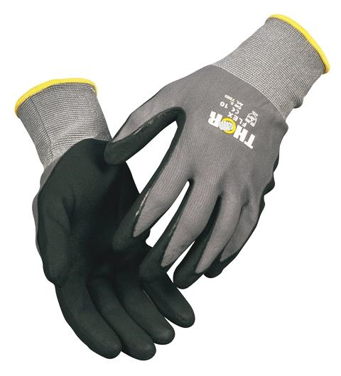 Ulv i fåretøj Konserveringsmiddel bent Flex handske med nitril belægning - Genial arbejdshandske Str. 12