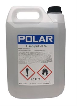 Håndsprit 70% Polar (5liter)