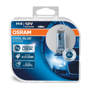 Osram Cool Blue Intense H4 (P) (2 stk.)