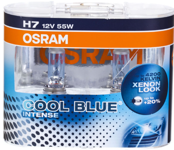 Osram Cool Blue Intense H7 (P) (2 stk.)
