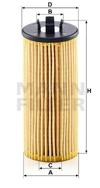Oliefilter HU6015ZKIT Mann & Hummel