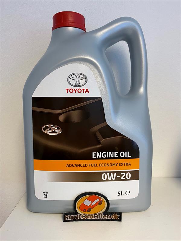 Toyota ORIGINAL motorolie  - Advanced Fuel Economy Extra