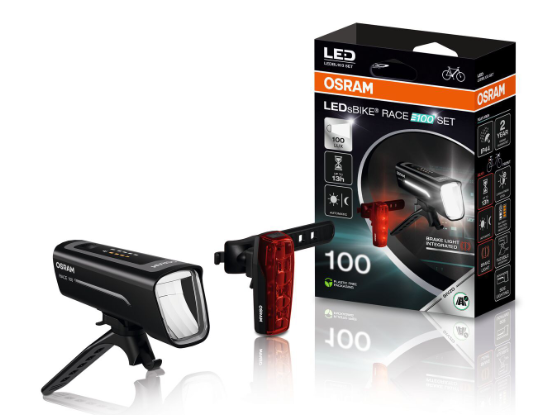 Osram LEDsBIKE Race 100 Lux / 115Lm Lygtesæt