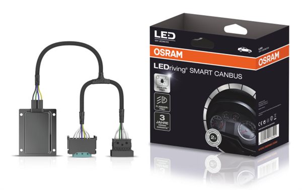 Osram Smart Canbus adapter H7 LED LEDSC03-1 (2 stk.)