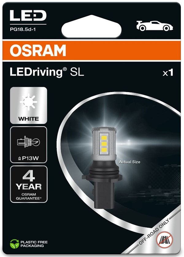 Osram P13W 6000K LEDriving (1 stk.)