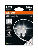 Osram LED Pære W16W (2 stk.)