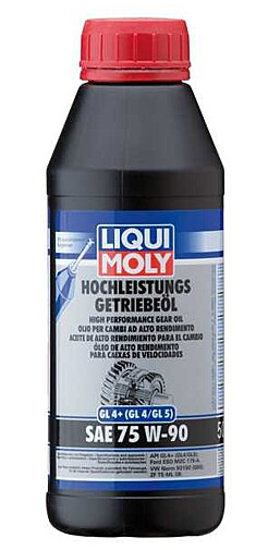 Liqui Moly Gearolie High Performance 75W-90 (GL4+ (GL4/GL5)) (500ml)
