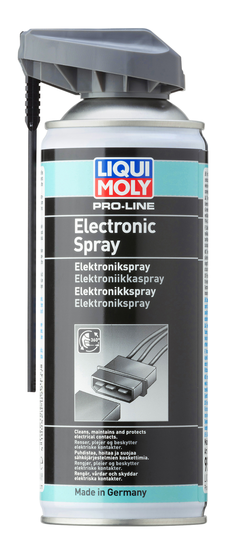 LIQUI MOLY Pro-Line Spray Bianco Per Manutenzione 400 Ml | Lubrificante Multiuso Per Cerniere, Guide, Catene, Bulloni, Snodi, Cavi Bowden, Tubetto Di Precisione, Spruzza A Testa In Giù, SKU 7387