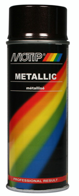 Motip Metallic lak Brun (400ml)