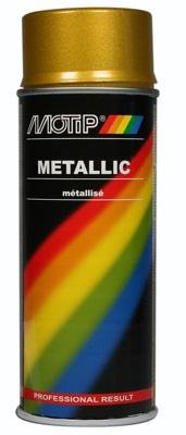 Motip Metallic lak Guld (400ml)