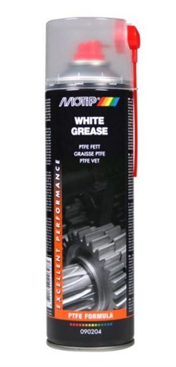 Motip Hvid fedt PTFE (500ml)