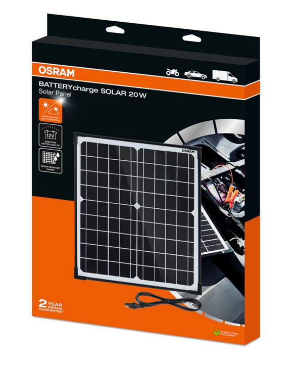 Osram BATTERYcharge Solar 20W (1,11A)