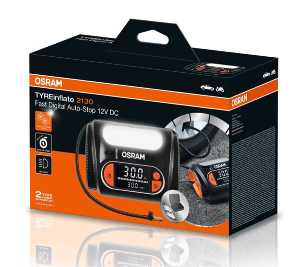Osram TYREinflate 2130 Dækpumpe 