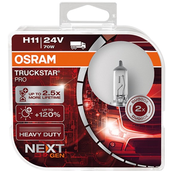 Osram TruckStar Pro H11 24V Next Gen (2 stk.)